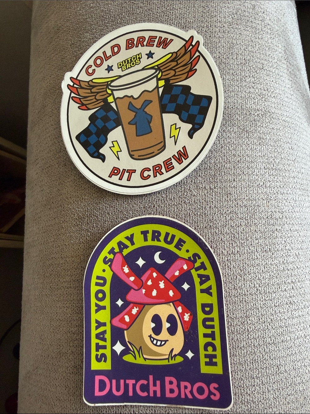 Dutch Bros Sticker Pack - Stay True / Cold Brew Pit Crew